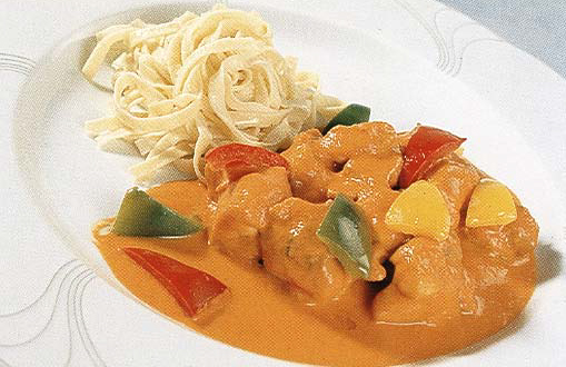 Kaninchenragout in Paprikasauce- vom Sommerhof